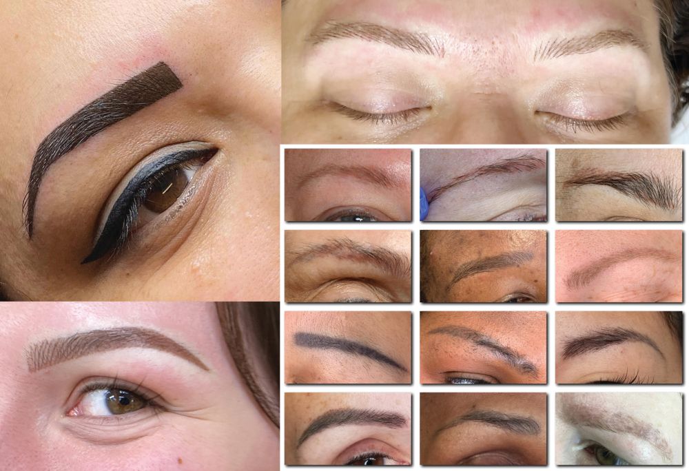 eyebrow tattoos